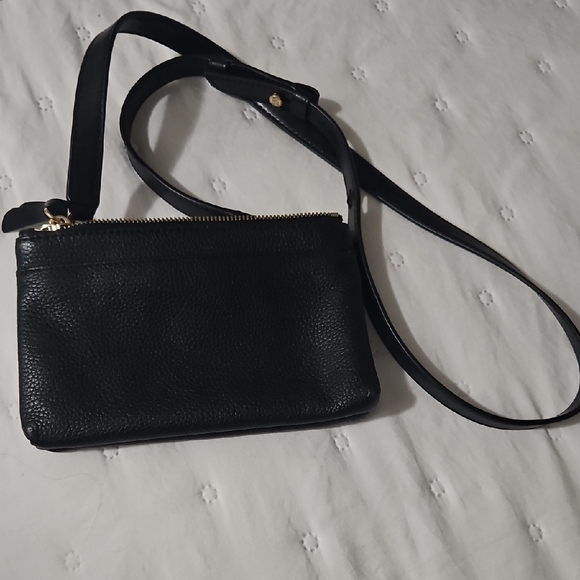 Black Leather Women's Bag - Picture 2 of 2